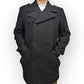 Diesel Vintage Black Wool Blend Pea Coat Men Size Medium