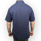 Adidas Vintage Navy Cotton Short Sleeve Polo Shirt Men Size Large