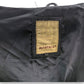 Aviatrix Vintage Black Leather Jacket Coat Men Size Medium