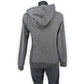 Diesel Grey Full Tracksuit Set Full-Zip Hoodie and Sweatpants Women Size XS