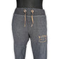 Diesel Grey Full Tracksuit Set Full-Zip Hoodie and Sweatpants Women Size XS