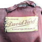 David Vard Vintage Ireland Dublin Brown Real Fur Coat Jacket Women Size Medium