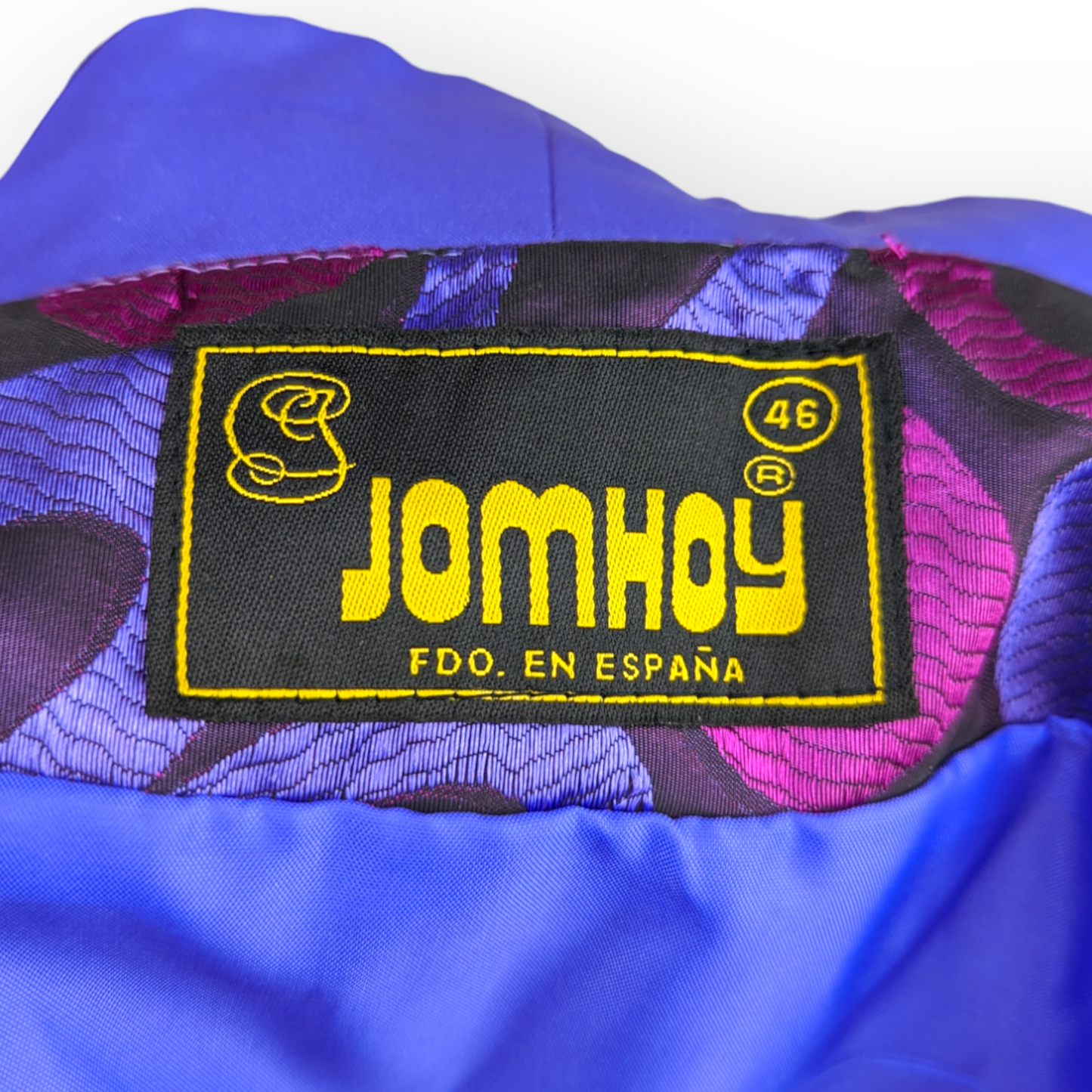 Jomhoy Purple 3 Piece Suit Blazer Jacket Top Skirt Dress Women Size 46