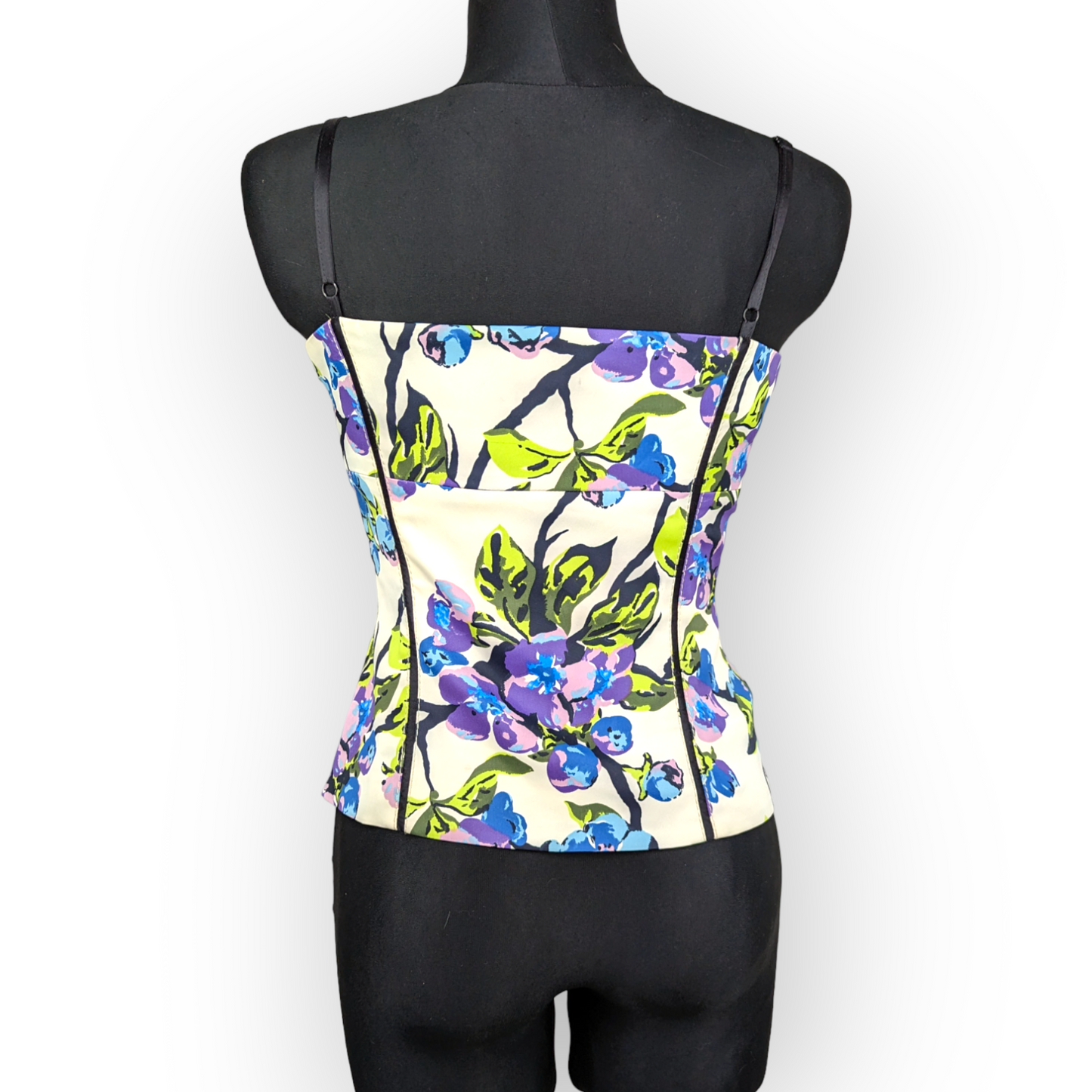 Karen Millen Multicolour Floral Pencil Fishtail 2 Piece Top & Skirt Dress Women UK 12