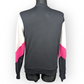 Diesel Black Pink Pullover Crew Neck Sweatshirt Women Size XS