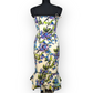 Karen Millen Multicolour Floral Pencil Fishtail 2 Piece Top & Skirt Dress Women UK 12