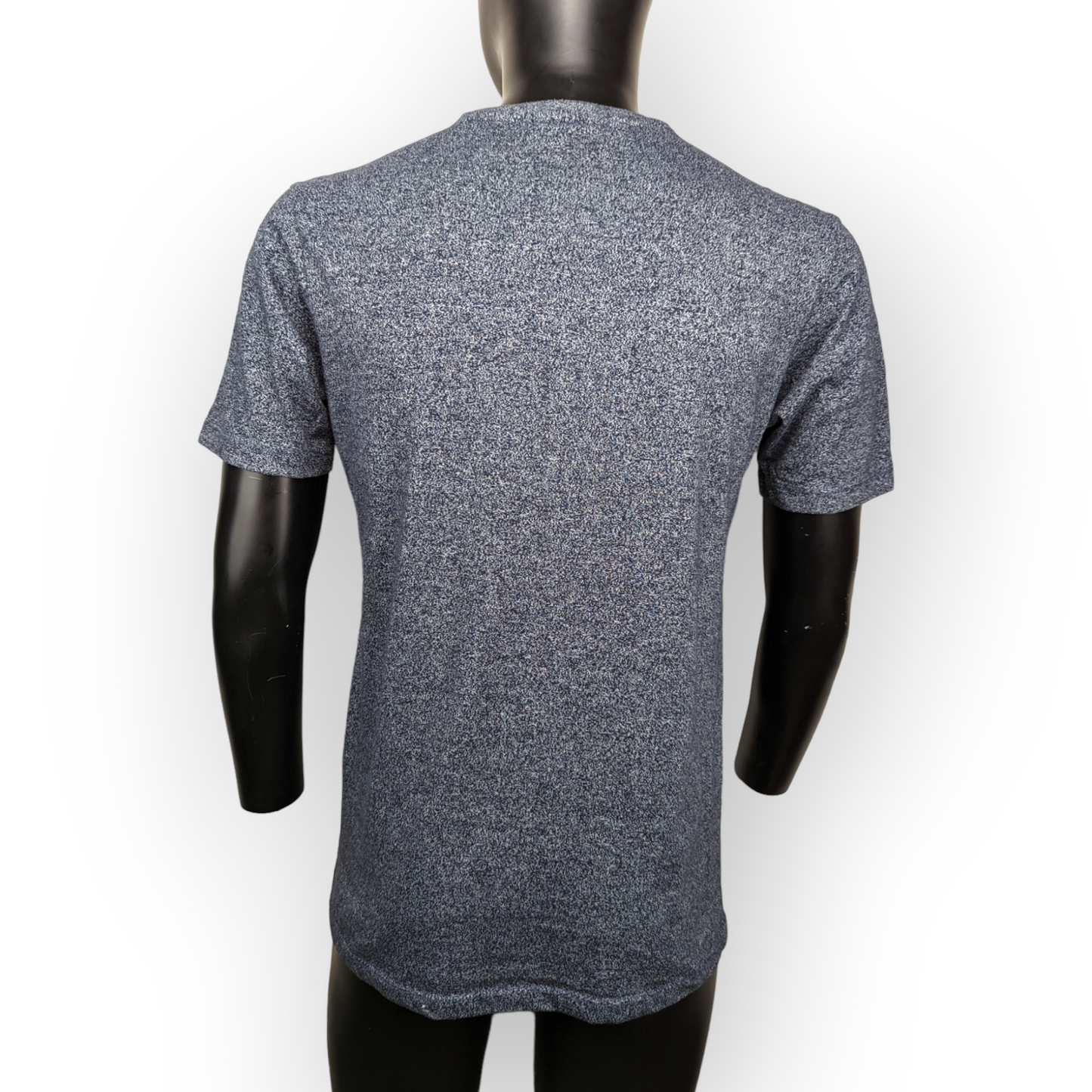 Diesel Grey Red Logo Short Sleeve Crew Neck T-Shirt Men Size Small