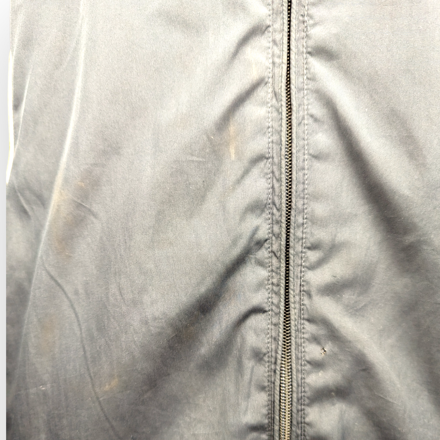 Thomond Park Navy Blue Full Zip Lined Windbreaker Jacket Men’s Medium