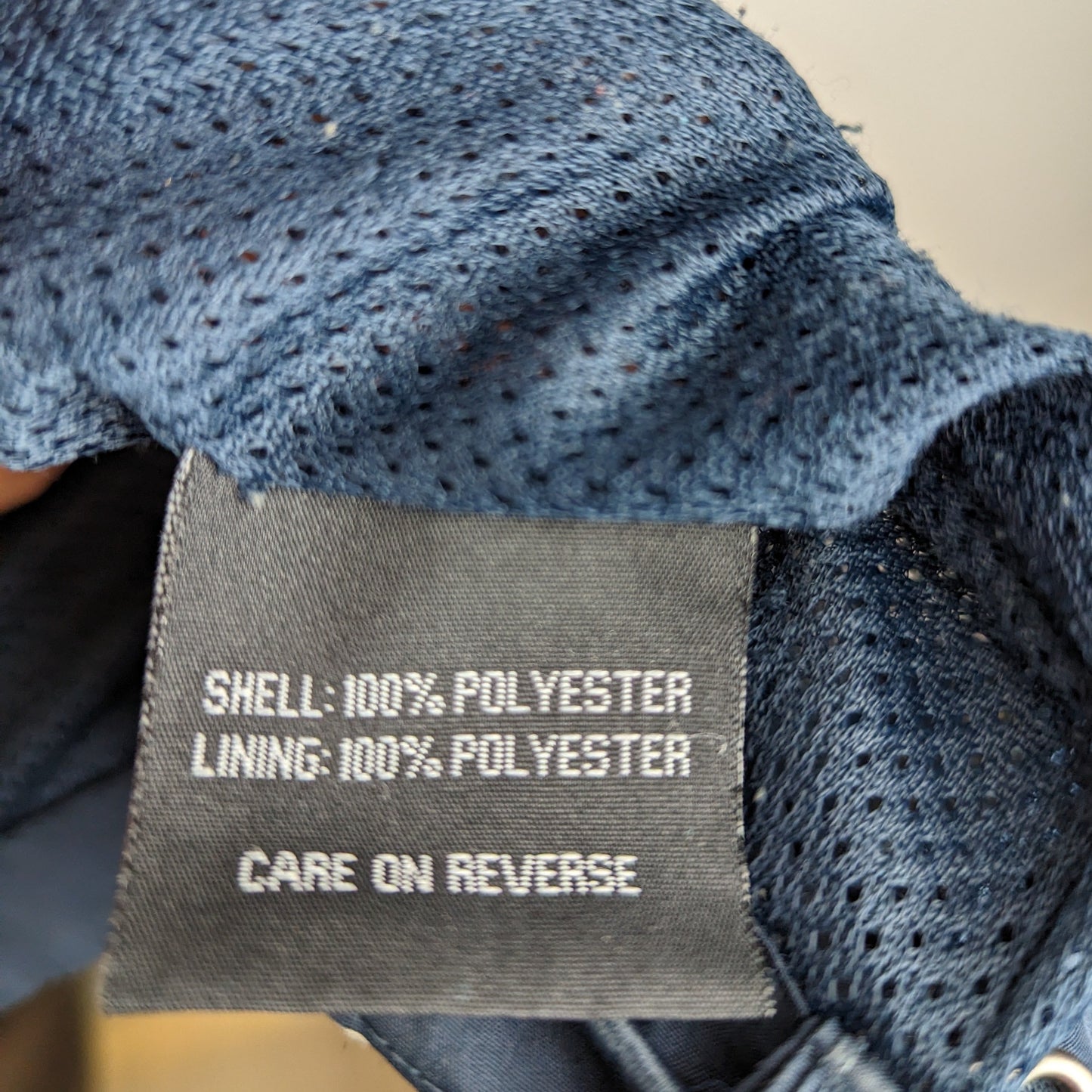 Thomond Park Navy Blue Full Zip Lined Windbreaker Jacket Men’s Medium