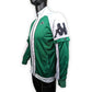 Kappa Vintage Green Track Jacket Removable Snap Sleeves Men Size Medium