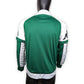 Kappa Vintage Green Track Jacket Removable Snap Sleeves Men Size Medium