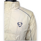 Nike Vintage White Half-Zip Windbreaker Padded Jacket Men Size Medium
