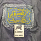 El Guero Vintage Black Leather Biker Motorcycle Jacket Men Size Small