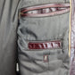 Noble Classic Vintage Brown Button Leather Jacket Men Size Medium