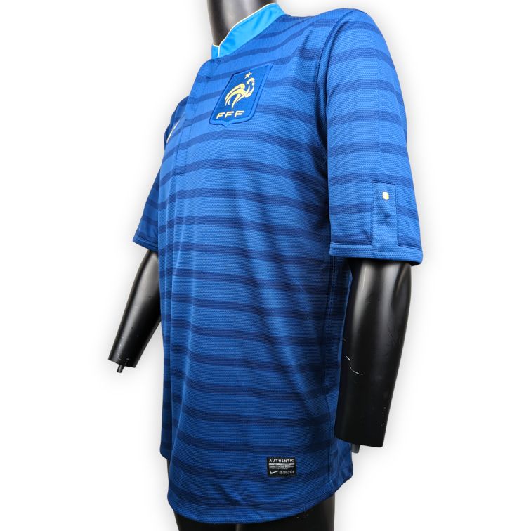 Nike France National Team 2012/2013 Blue Football Home Jersey Men Size Large