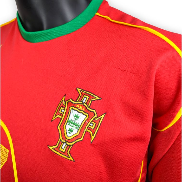 Nike Portugal 2004/06 C.RONALDO 17 Red Football Home Jersey Men Size Large