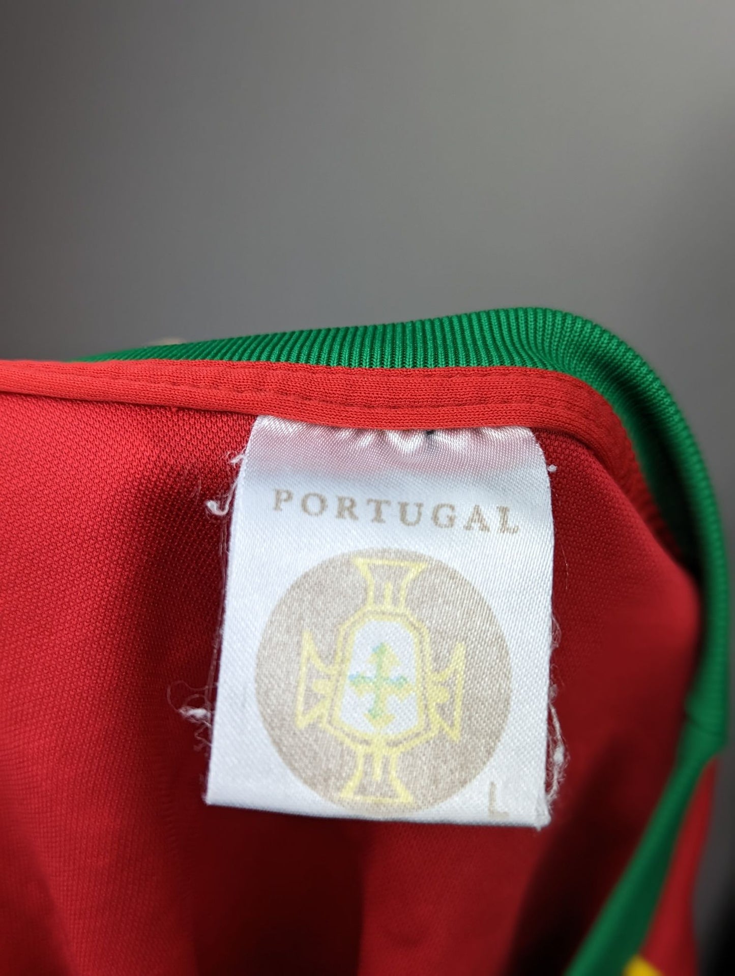 Nike Portugal 2004/06 C.RONALDO 17 Red Football Home Jersey Men Size Large