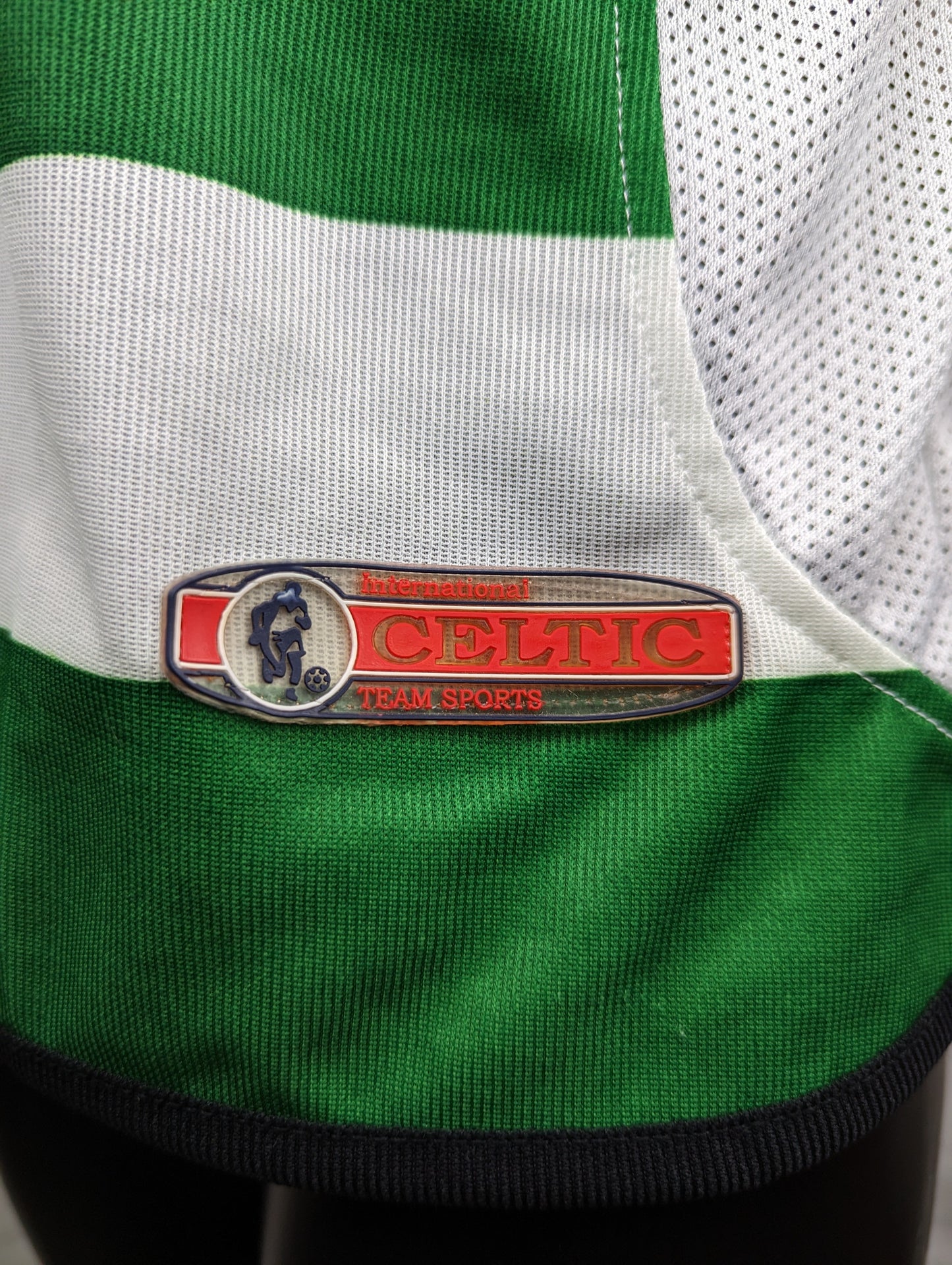 Celtic Glasgow NTL 1999/2000 Green Football Home Jersey Men Large