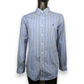 Ralph Lauren Blue Striped Long Sleeve Custom Fit Shirt Men Size Medium
