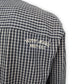 Tommy Jeans Vintage Black Checked Embroidered Long Sleeve Shirt Men Size Medium