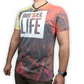 Diesel Life South Beach F.L. Multicolour Palm Tree Print T-shirt Men Large