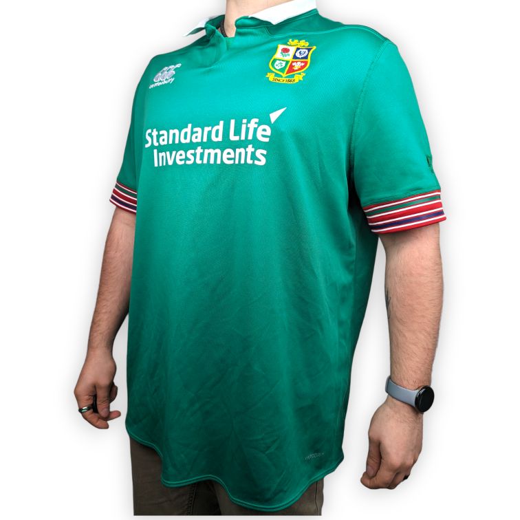 Canterbury British Irish Lions 2017 Green Rugby Home Jersey Men Size 3XL