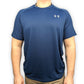 Under Armour Tech Tee Blue Short Sleeve Activewear T-Shirt Men Size Large