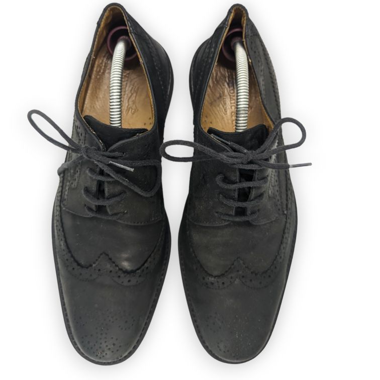 Anatomic & Co Black Brogues Formal Shoes Men Size UK 9 (EU 43)