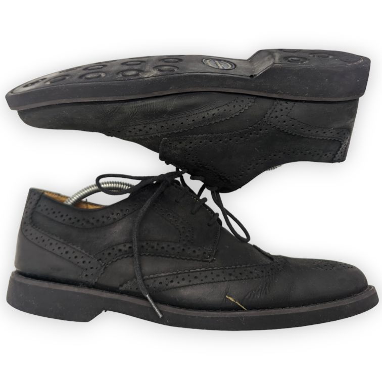 Anatomic & Co Black Brogues Formal Shoes Men Size UK 9 (EU 43)