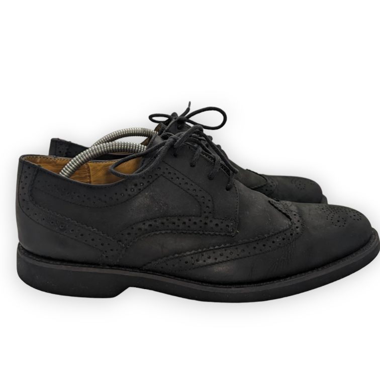Anatomic & Co Black Brogues Formal Shoes Men Size UK 9 (EU 43)