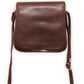 Calvin Klein Brown Leather Shoulder Bag Women One Size