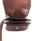 Calvin Klein Brown Leather Shoulder Bag Women One Size