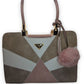 Prada Pink Leather Handbag Tote Bag Women One Size