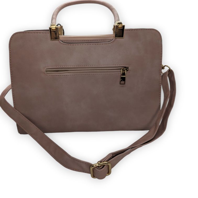 Prada Pink Leather Handbag Tote Bag Women One Size