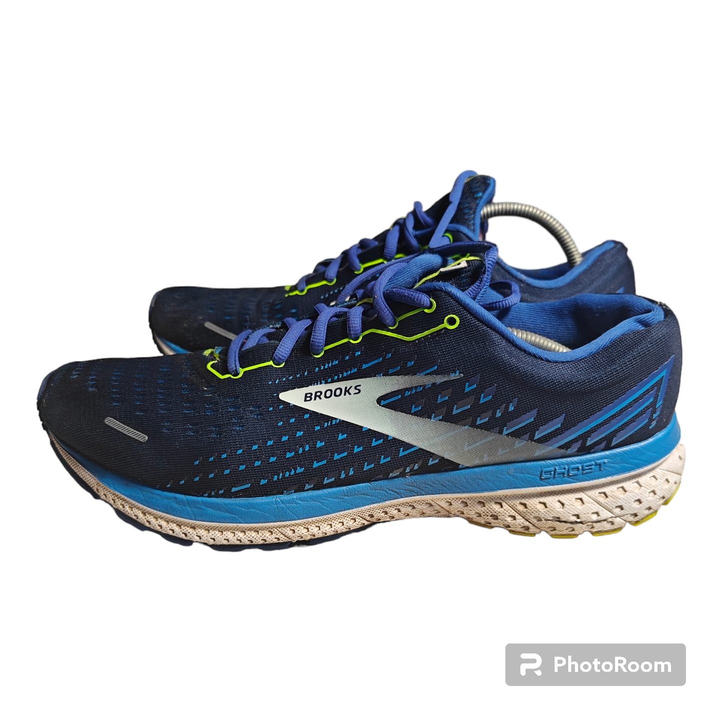 Brooks Ghost 13 Blue Running Trainers Sneaker Shoes (D Standard) Men UK 11