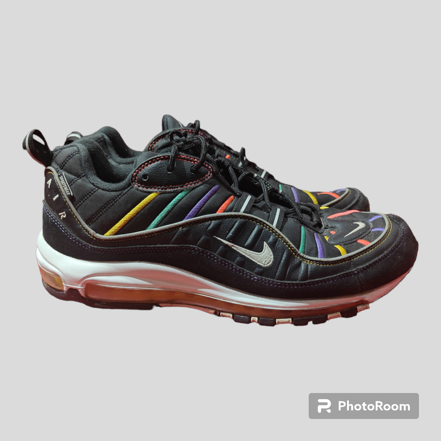 Nike AIr Max 98 Black Premium Martin UK 11 / EU 46 BV0989 023