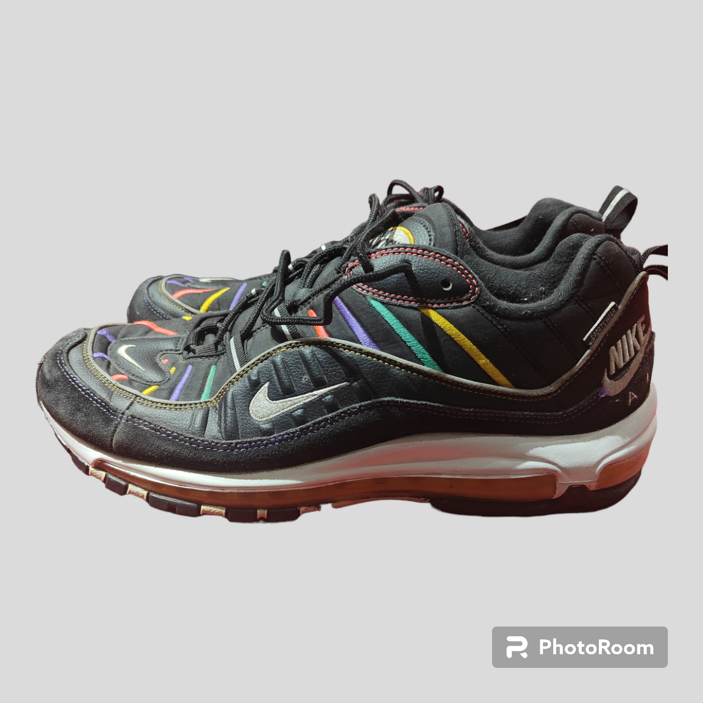 Nike AIr Max 98 Black Premium Martin UK 11 / EU 46 BV0989 023