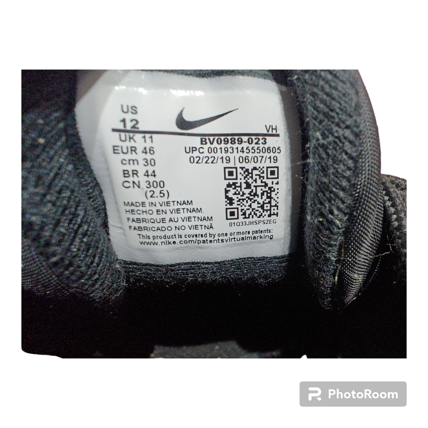 Nike AIr Max 98 Black Premium Martin UK 11 / EU 46 BV0989 023