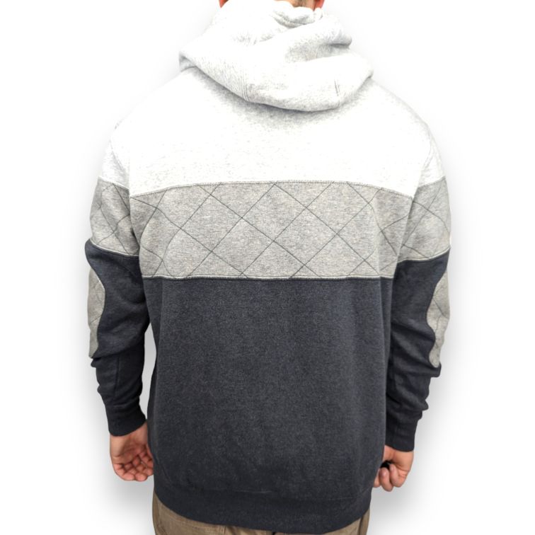 Joe Browns Grey Cotton Blend Pullover Hoodie Men Size Large