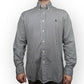 Ralph Lauren White Striped Long Sleeve Cotton Dress Shirt Men Size Large