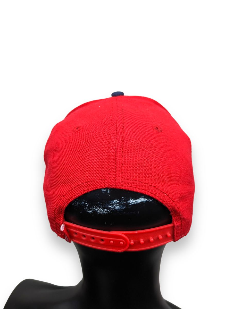 American Eagle 99 USA Vintage Red White Snapback Hat Men One Size