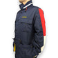 Tommy Hilfiger 90s Vintage Navy Water Stop Yacht Jacket Rain Coat Men Size Large