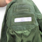 AWEAR Vintage Green Leather Blazer Jacket Women Size UK 8