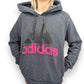 Adidas Grey Pullover Hoodie Women Size Medium