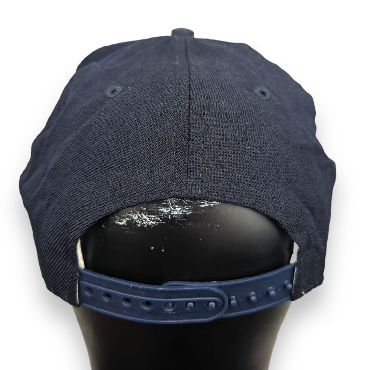 New Era New York Yankees Navy Red Logo Snapback Hat Men One Size