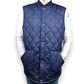 Polo Ralph Lauren Navy Quilted Gilet Jacket Body Warmer Waistcoat Women Size XL