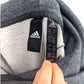 Adidas Grey Pullover Hoodie Women Size Medium