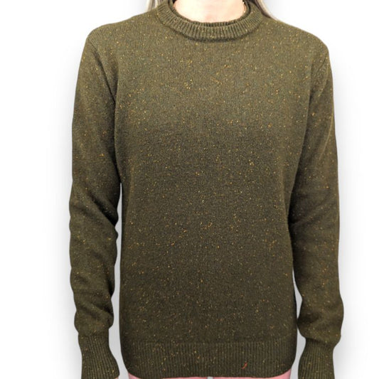 Scotch & Soda Green Crew Neck Pullover Jumper Women Size Medium