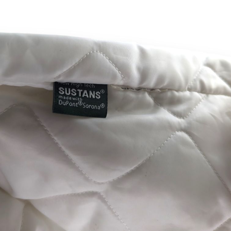 Vans White NASA Space Voyager Button Padded Jacket Men Size Medium