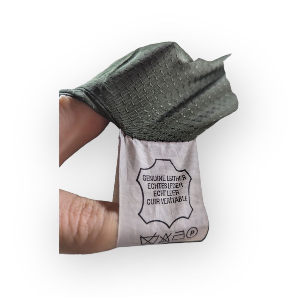 Vintage Black Soft Leather Full Zip Jacket Coat Men Size XL